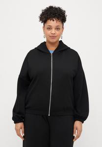 Толстовка ONLY Carmakoma CARSCARLETT ZIP HOOD , Black