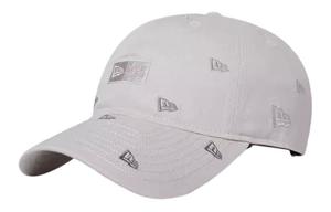 New Era Хлопковая бейсболка унисекс белая, White