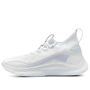 Кроссовки curry flow 8 'white iridescent' Under Armour, белый