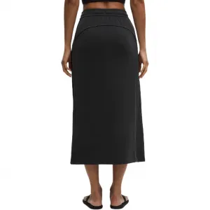 Женская повседневная длинная юбка Lululemon, черный/blk