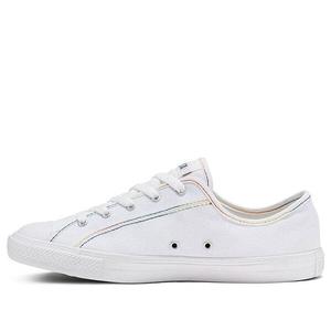 Кроссовки chuck taylor all star dainty rainbow low top Converse, белый