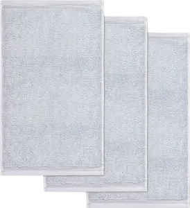 Полотенца для гостей Möve "Superwuschel", (3 шт.), ярких цветов 30х50 см (3 шт.), цвет silver