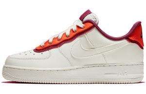Кроссовки Nike Air Force 1 Low, белый/красный