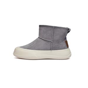 Теплые износостойкие противоскользящие короткие зимние сапоги для мужчин KAISER, серый