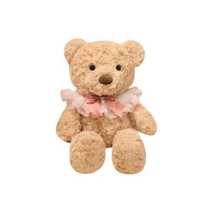 Плюшевая кукла Floral Bow Bib Bear высотой 30см/45см/60см Pampered Journal, хаки