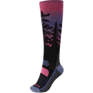 BURTON Женские лыжные носки 1 пара Black Red