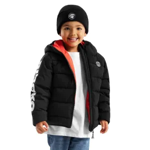 Trend Siroko Boy's Водостойкая ватная куртка, чёрный