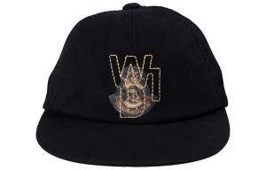 Бейсболка мужская черная WE11DONE