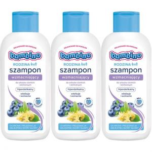 Укрепляющий шампунь, 3x400мл Bambino Family