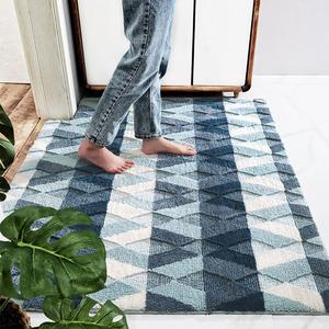 Dajiang Ковер 80x120 см для прихожей в стиле ривьера, нескользящий, устойчивый