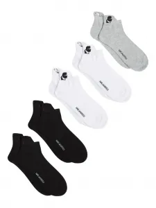 Комплект Kameo из пяти пар носков с логотипом KARL LAGERFELD, черный