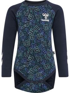 Комбинезон/боди Hummel, синий/темно-синий