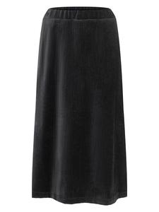 More & More Вельветовая юбка черного цвета