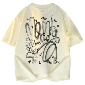 Футболка Unisex Crew Neck Moderate Heavyweight HUANQIU, желтый