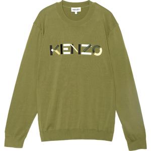 Свитер мужской зеленый Kenzo, зеленый
