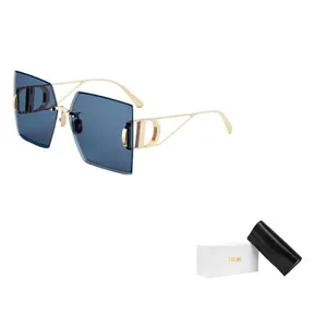 Солнцезащитные очки 30Montaigne S7U квадратной формы DIOR, золотой