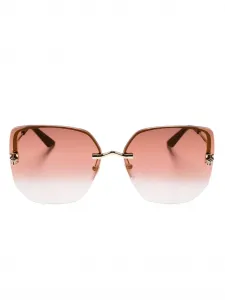 Очки в оправе 'бабочка' Cartier Eyewear, розовый