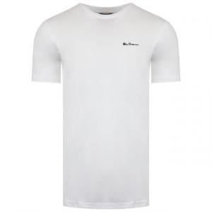 Мужская белая футболка с логотипом Ben Sherman, белый