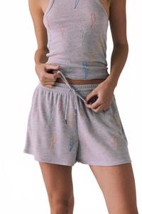 Шорты Neon Bolt Stitches Short In Grey Multi Chaser