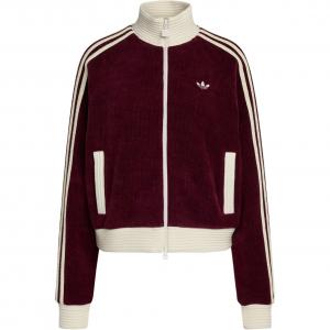 Adidas Originals Толстовка вельветовая женская, Dark Reddish Purple
