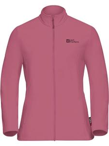 Флисовая куртка "Taunus" ягодного цвета Jack Wolfskin