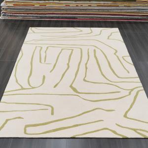 Ковер Tianjiang ручной работы, 300х400 см, шерсть, бежевый/зеленый