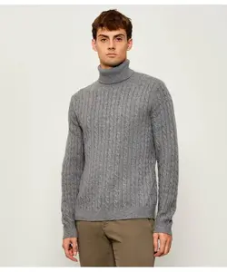 Шерстяная водолазка Wilde Regular fit Tiger Of Sweden, серый