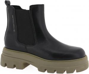 Женские современные ботильоны TOM TAILOR, Black/Green