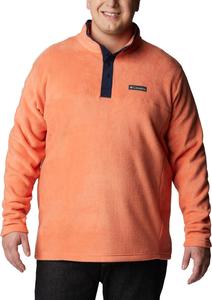 Columbia мужская куртка Steens Mountain Half Snap, Desert Orange/Collegiate Navy