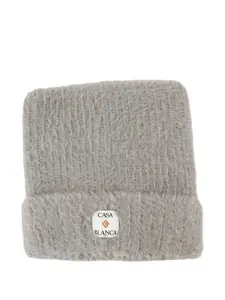 Пушистая квадратная шапка CASABLANCA, серый