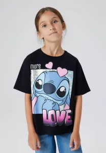 Футболка с принтом nkffora stitch box Name It, Black