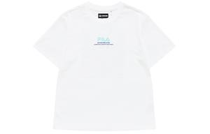 Футболка с рукавом реглан женская стандартная белая FILA FUSION