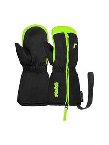 Reusch Варежки Tom Mitten в цвете 7716 черный/неоново-зеленый