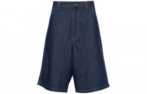 Джинсовые шорты мужские синие Prada, синий