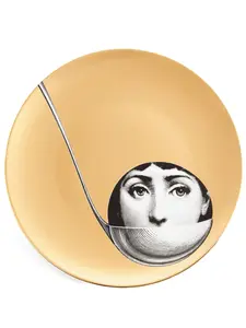 Настенная тарелка variazioni n.162, 26 см, Fornasetti, золотистый