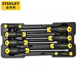 STANLEY Набор мощных отверток из 8 предметов, набор крестообразных магнитных отверток STMT74181-8-23