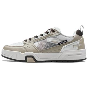 Кроссовки XTEP Skateboarding Shoes Men Low-top Light Khaki, хаки