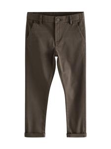 Тканевые брюки Next Skinny Pants, коричневый