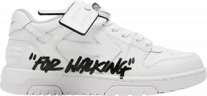 Кроссовки Off-White Wmns Out of Office 'For Walking - White Black' 2023, белый