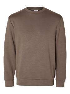 Толстовка SELECTED, коричневый