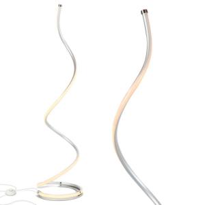 Напольная светодиодная лампа Allure 38 дюймов с регулировкой яркости Brightech, серебро