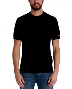 Мужской джерси свитер с жаккардовым узором Karl Lagerfeld Paris, черный