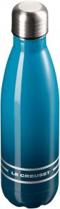 Бутылка для воды Le Creuset, нержавеющая сталь, 0,5 л, темно-бирюзовый