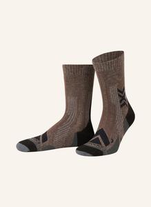 Треккинговые носки hike perform merino X-SOCKS, цвет M001 BROWN/BLACK