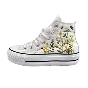 Женские кроссовки All Star Lift High Top Canvas Converse, белый
