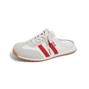 Тихие, устойчивые к запахам и истиранию сандалии с закрытым носком для женщин MADALLO, Red