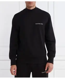 Толстовка Regular fit Calvin Klein Jeans, черный