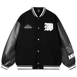 Бейсбольная куртка унисекс Tencent Video Doki, Черный (входит в толстовку)