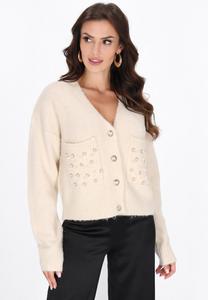 Кардиган faina Cardigan, Cream/Beige