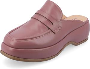 Женские лоферы Journee с комфортной подошвой Antonina Journee Collection, сиреневый